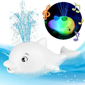 Baby Whale Automatic Water Spray with LED Light