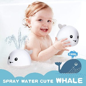 Baby Whale Automatic Water Spray with LED Light