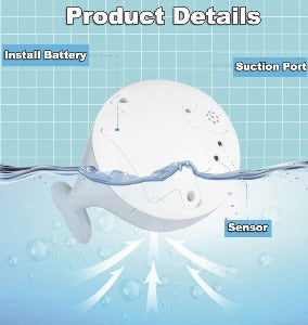 Baby Whale Automatic Water Spray with LED Light