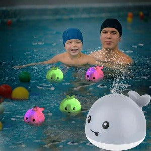 Baby Whale Automatic Water Spray with LED Light